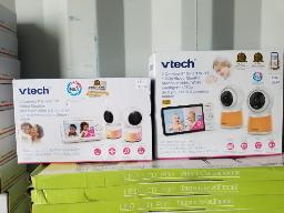 VTECH-Moniteur  vidéo pour bébé à 2 caméras, moniteur video 5'' 2 caméras, neufs