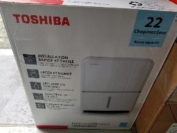 Deshumidificateur TOSHIBA 22 chopines, neuf