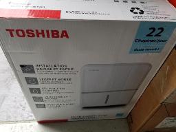 Deshumidificateur TOSHIBA 22 chopines, neuf