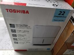 Deshumidificateur TOSHIBA 22 chopines, neuf