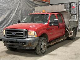 2003, FORD F-450, CAMION À 6 ROUES    BENNE,