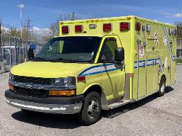 2015, CHEVROLET EXPRESS 3500, AMBULANCE    6 ROUES