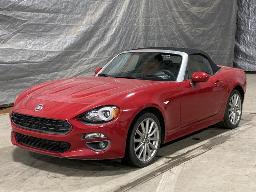 2017, FIAT 124 SPIDER, AUTOMOBILE    DÉCAPOTABLE