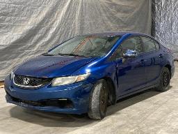 2013, HONDA CIVIC, AUTOMOBILE