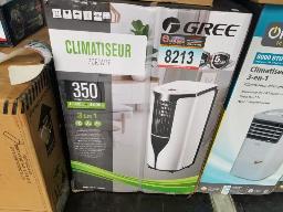 GRCE-Climatiseur portatif 8000 BTU pour 350 pi carré, neuf