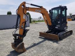 2020 CASE CX37C, excavatrice