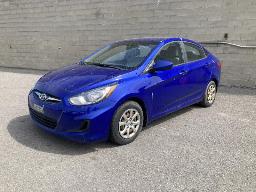 2013, HYUNDAI ACCENT, AUTOMOBILE