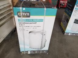 OMNI MAX-Climatiseur portatif 3 en 1, 12000 BTU, déshumidificateur-ventilateur, neuf