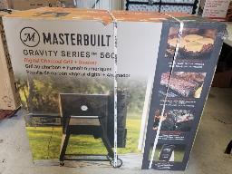 MASTERBUILT GRAVITY SERIES 560-Gril au charbon et fumoir numérique, neuf