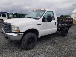 2004 FORD F250, camion plateforme, 