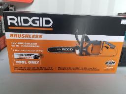 RIDGID-Scie à chaine 12'',  18 volts scie seulement, neuve