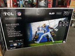 TCL 75Q670GCA-Téléviseur 75'' QLED-4K-3HDMIT, Boîte ouverte / comme neuve