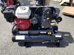 2024-Compresseur à air à essence, 10 gallons, moteur HONDA GX200, 6.5 HP