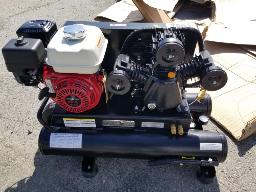 2024-Compresseur à air à essence, 10 gallons, moteur HONDA GX200, 6.5 HP