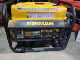 FIRMAN 3550-Génératrice 110/220 volts, usagée, fonctionnelle