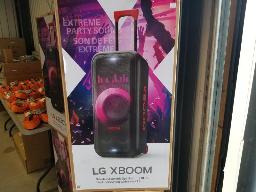 Haut parleur portable sans fil LG XBOOM, boite ouverte