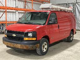 2004, CHEVROLET EXPRESS 3500, FOURGONNETTE