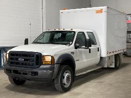 2006, FORD F-450, CAMION CUBE    6 ROUES,