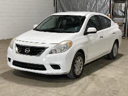 2013, NISSAN VERSA, AUTOMOBILE