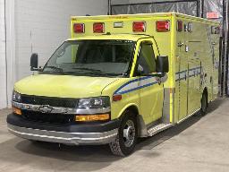 2015, CHEVROLET EXPRESS 3500, AMBULANCE    6 ROUES,