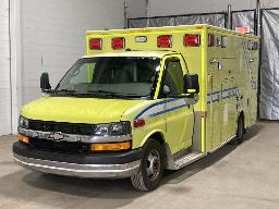 2015, CHEVROLET EXPRESS 3500, AMBULANCE    6 ROUES,