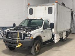 2004, FORD F-550, CAMION ATELIER    6 ROUES, PNBV:8618KG