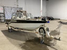 2008, SHORELAND DUV15, remorque et BATEAU LEGEND EXTREME 16, MOTEUR 60HP