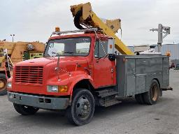 1999, INTERNATIONAL 4700, CAMION NACELLE    6 ROUES