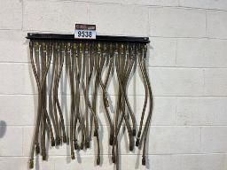 RACK POUR HOSES À EAU + 20 JUMPERS, FITTINGS DME JEFFY-TITE