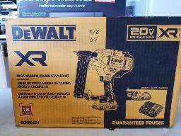 DEWALT DCN681D1 neuve-Agrafeuse à couronne étroite no 18, 1 batterie, 1 chargeur 20 volts