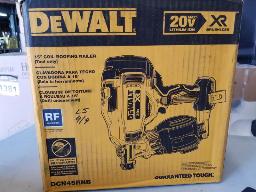 DEWALT DCN45RNB, neuve-Cloueuse à toiture à rouleau 15 degré (outil seulement) 20 volts