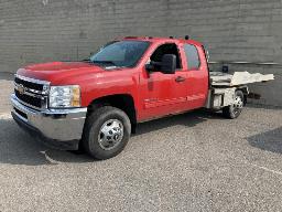 2012, CHEVROLET SILVERADO 3500, CAMIONNETTE  4 X 4  PLATE-FORME,