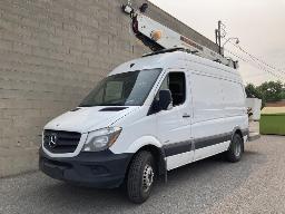 2015, MERCEDES SPRINTER 3500, FOURGONNETTE    NACELLE