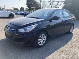 2013, HYUNDAI ACCENT, AUTOMOBILE