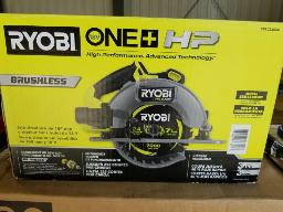 RYOBI-Scie circulaire 18 volts , lame 7''1/4, batterie et chargeur non inclus, neuf