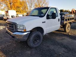 2004 FORD F250, camion plateforme,