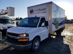 2019-CHEVROLET EXPRESS 3500, camion cube 16', 6 roues,