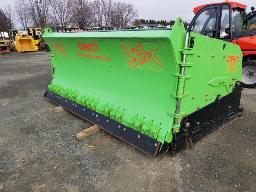 DENTI-Gratte à neige 10'-20', 4' haut avec peigne de glaceur