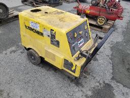 Laveuse à pression à eau chaude KARCHER- sans accessoires, pompe défectueuse