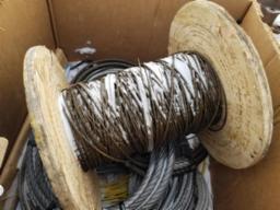 Câble de longueurs et grosseurs variées, neuf