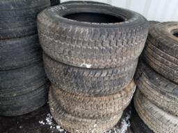 4 Pneus d'été LT275/65R18 GOODYEAR WRANGLER