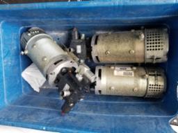 3 Pompes / moteurs 24 volts