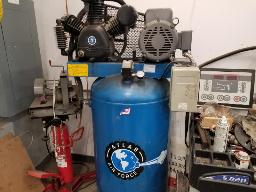 ATLAS AF9/17-Compresseur à air 7.5 HP, 220 volts