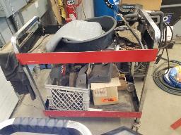 Table de travail sur roues