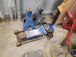 Jack à plancher 3 1/2 tonnes et 2 chandelles 6 tonnes