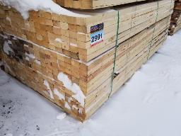 Bundle de bois 2x3x8, environ 324 mcx