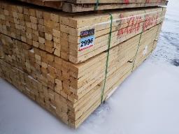 Bundle de bois 2x3x8, environ 342 mcx