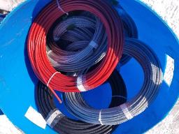 Lot de câbles d'acier variés