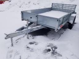 2024 METALEXPERT MX66123S, remorque en acier galvanisé à essieu simple 5.5 pi. x 10.25 pi.