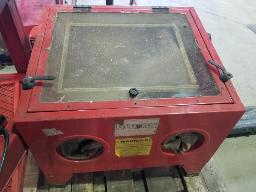 Machine à sand blast